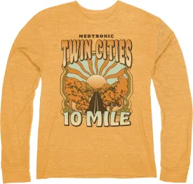 10-Mile Tri-Blend Long Sleeve - Mustard (Unisex Sizing)