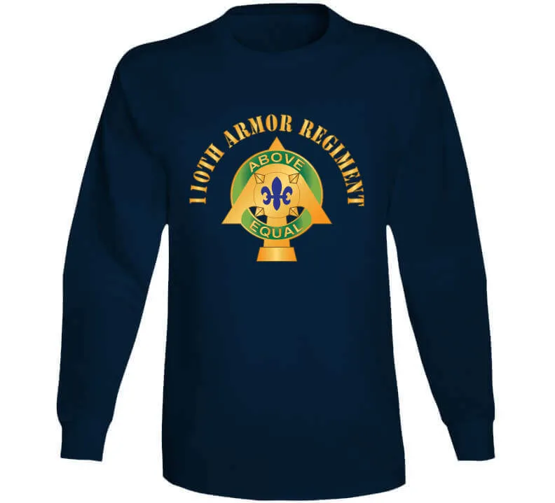 110h Armor Regiment -  Dui W Txt X 300 Classic T Shirt, Crewneck Sweatshirt, Hoodie, Long Sleeve