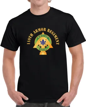 110h Armor Regiment -  Dui W Txt X 300 Classic T Shirt, Crewneck Sweatshirt, Hoodie, Long Sleeve