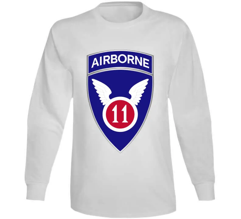 11th Airborne Division - Dui Wo Txt X 300  Classic T Shirt, Crewneck Sweatshirt, Hoodie, Long Sleeve