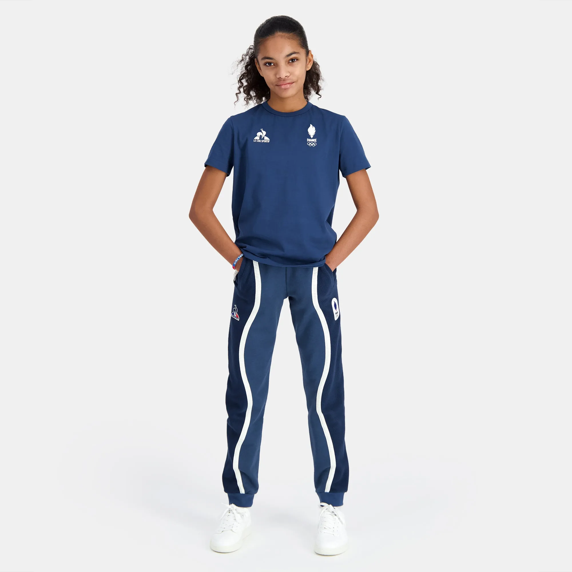 2410094-EFRO 24 Pant N°1 Enfant insignia blue | Pantalon Équipe de France Enfant