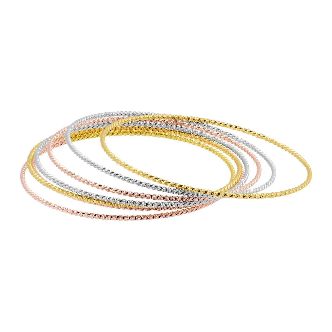 7-Piece Skinny Bangle Set