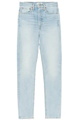 90s Ultra High Rise Skinny Jean - Seawater