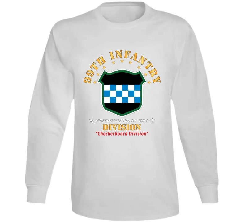 99th Infantry Division - Checkerboard Division X 300  Classic T Shirt, Crewneck Sweatshirt, Hoodie, Long Sleeve