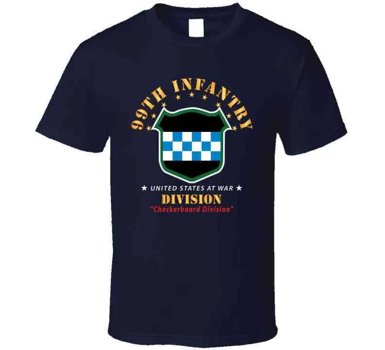 99th Infantry Division - Checkerboard Division X 300  Classic T Shirt, Crewneck Sweatshirt, Hoodie, Long Sleeve