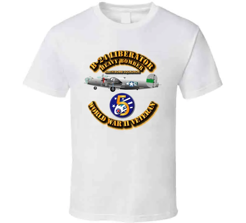 AAC - 22BG - 408th BS - B-24 - 5th AF T Shirt