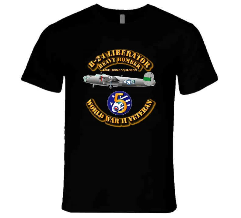 AAC - 22BG - 408th BS - B-24 - 5th AF T Shirt