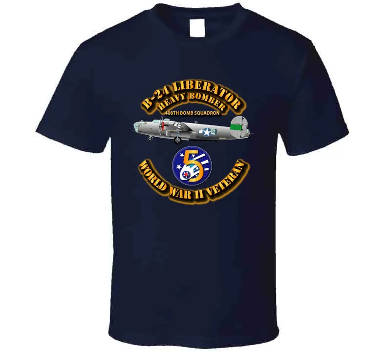 AAC - 22BG - 408th BS - B-24 - 5th AF T Shirt