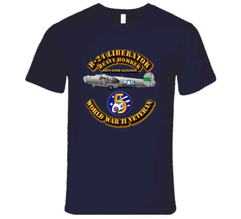 AAC - 22BG - 408th BS - B-24 - 5th AF T Shirt