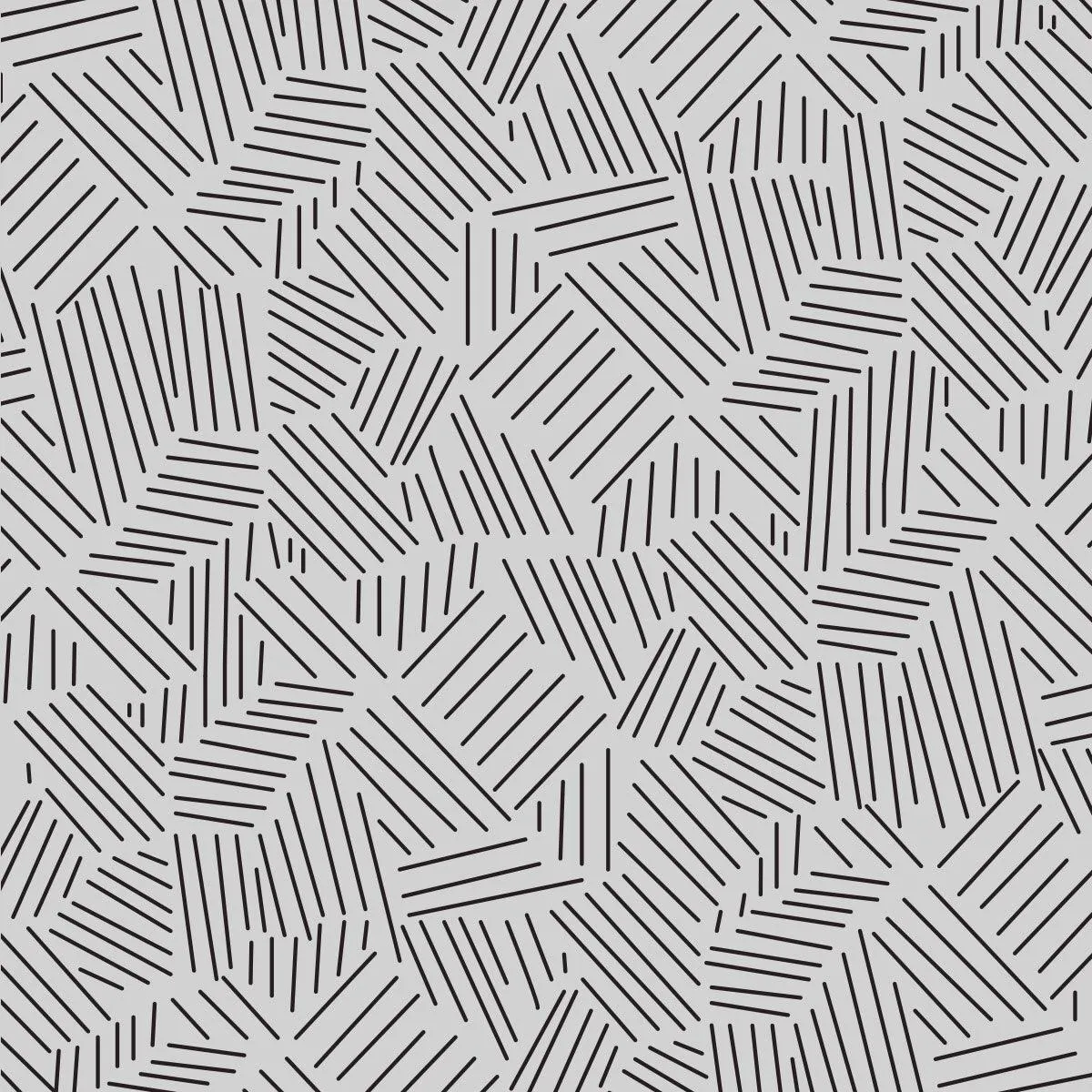 Abstract Straight Line Pattern Organised Chaos