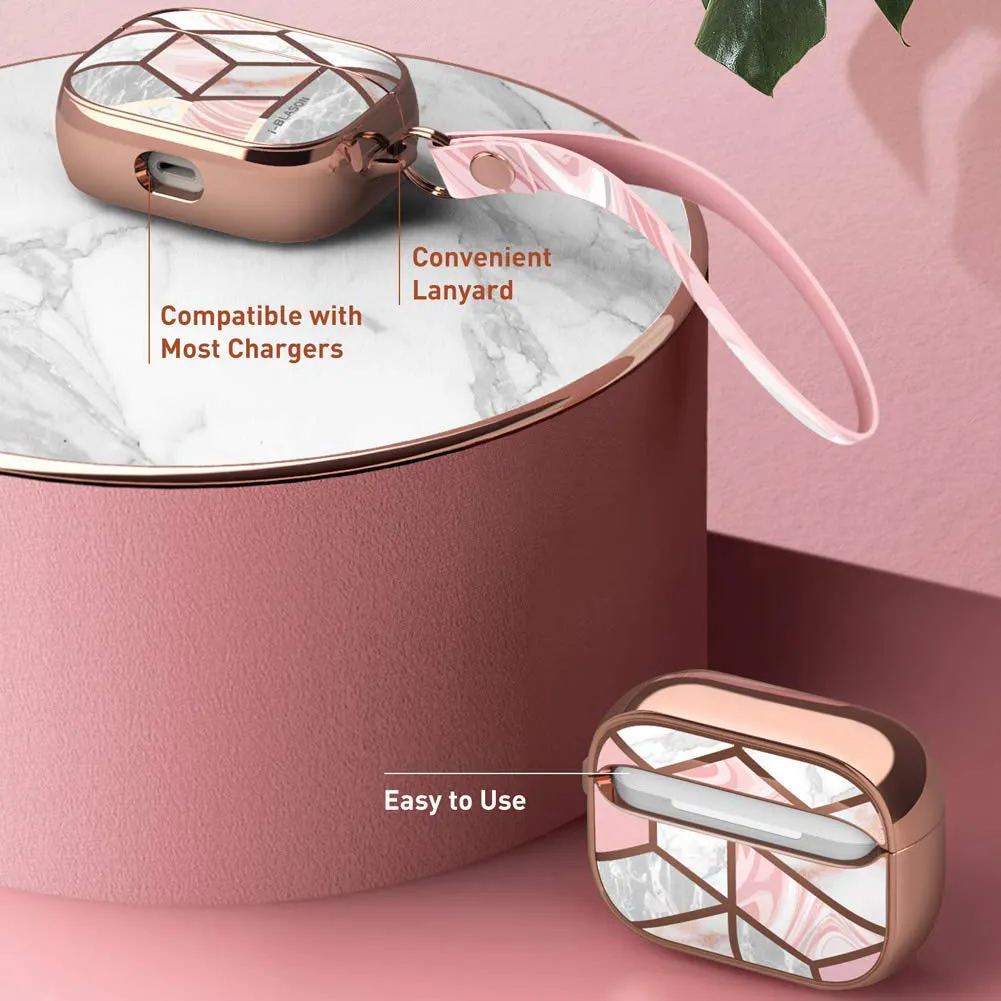 AirPods Pro Cosmo Case - Marble Pink