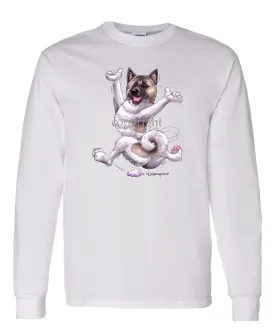 Akita - Happy Dog - Long Sleeve T-Shirt