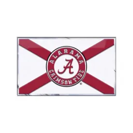 Alabama Embossed State Flag Emblem