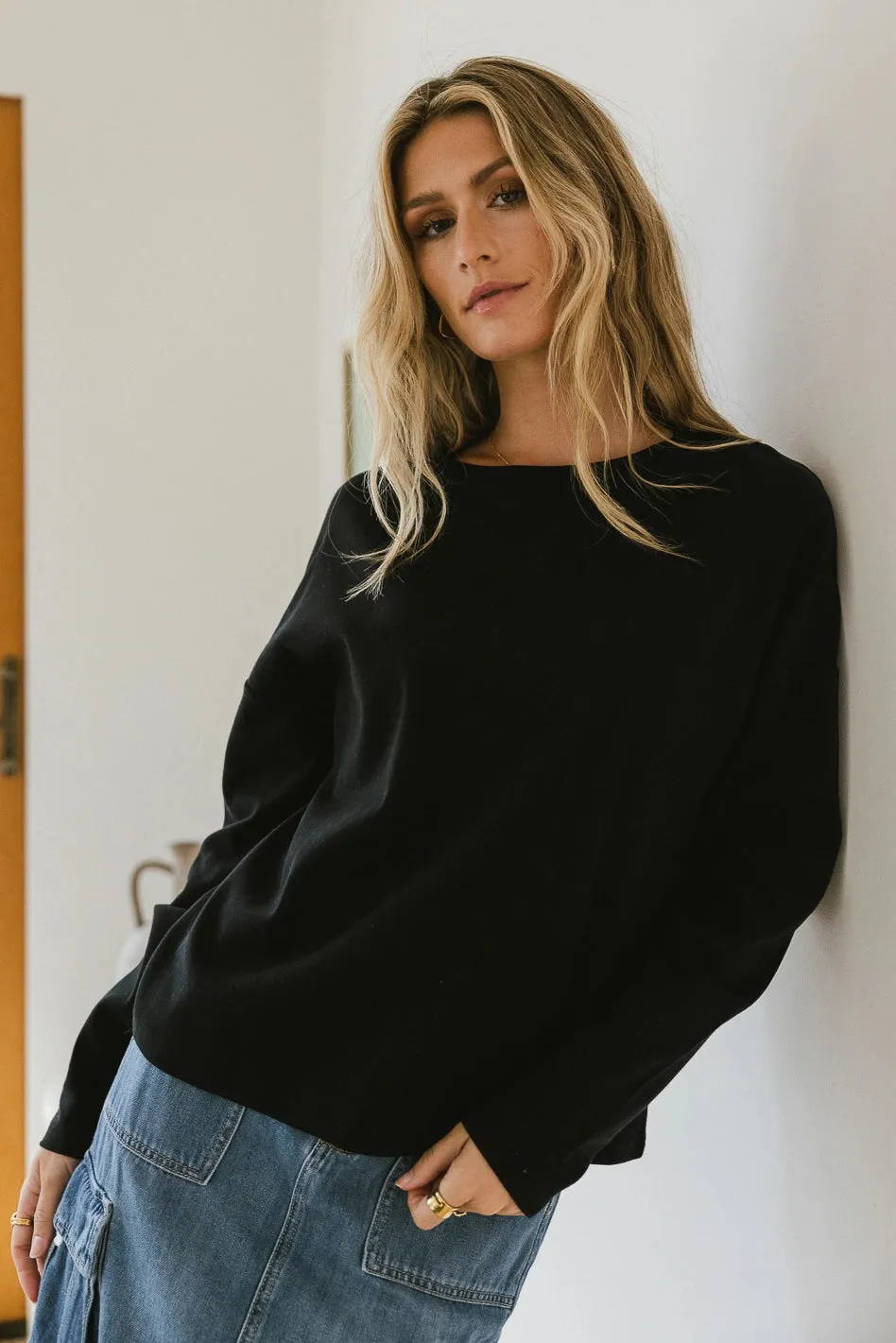 Alana Top in Black - FINAL SALE