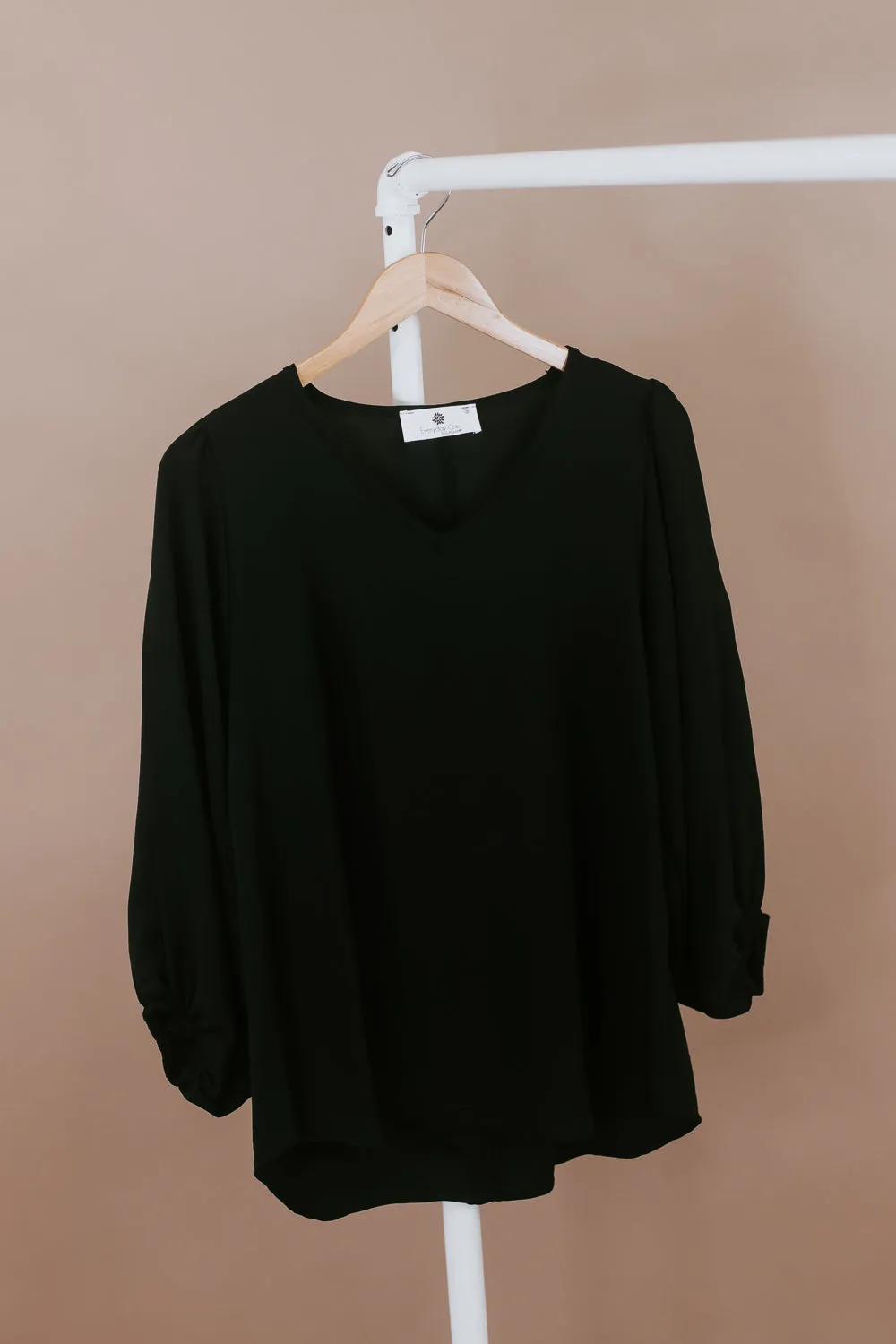 All The Basics Top, Black