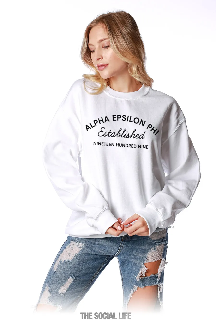 Alpha Epsilon Phi Standard Crewneck