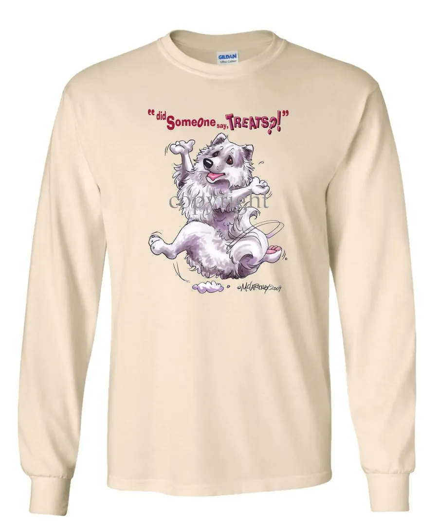 American Eskimo Dog - Treats - Long Sleeve T-Shirt