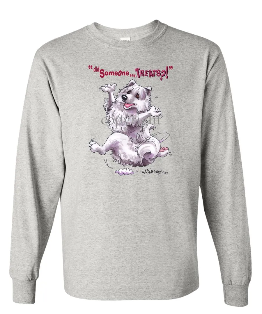 American Eskimo Dog - Treats - Long Sleeve T-Shirt