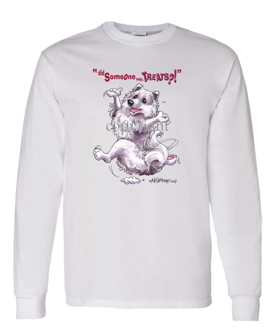 American Eskimo Dog - Treats - Long Sleeve T-Shirt