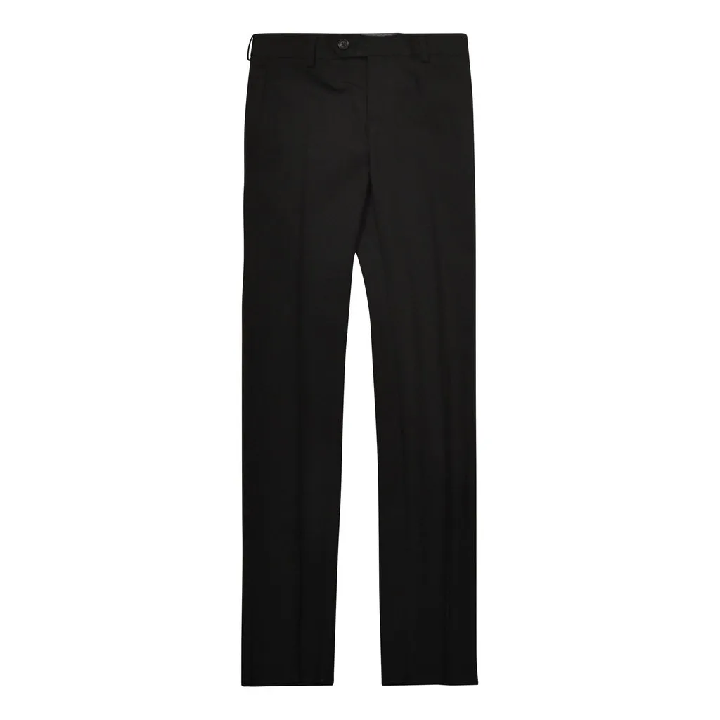 Andrew Marc Boys Skinny Fit Black Dress Pants