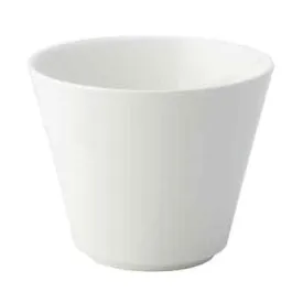 Anton Black 12 Oz Straight Sided Flared Bowl, White  6 /Case