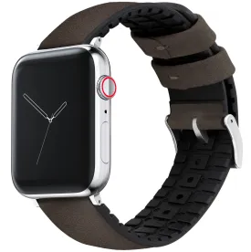 Apple Watch Smoke Leather Hybrid Watch Band (SALE)