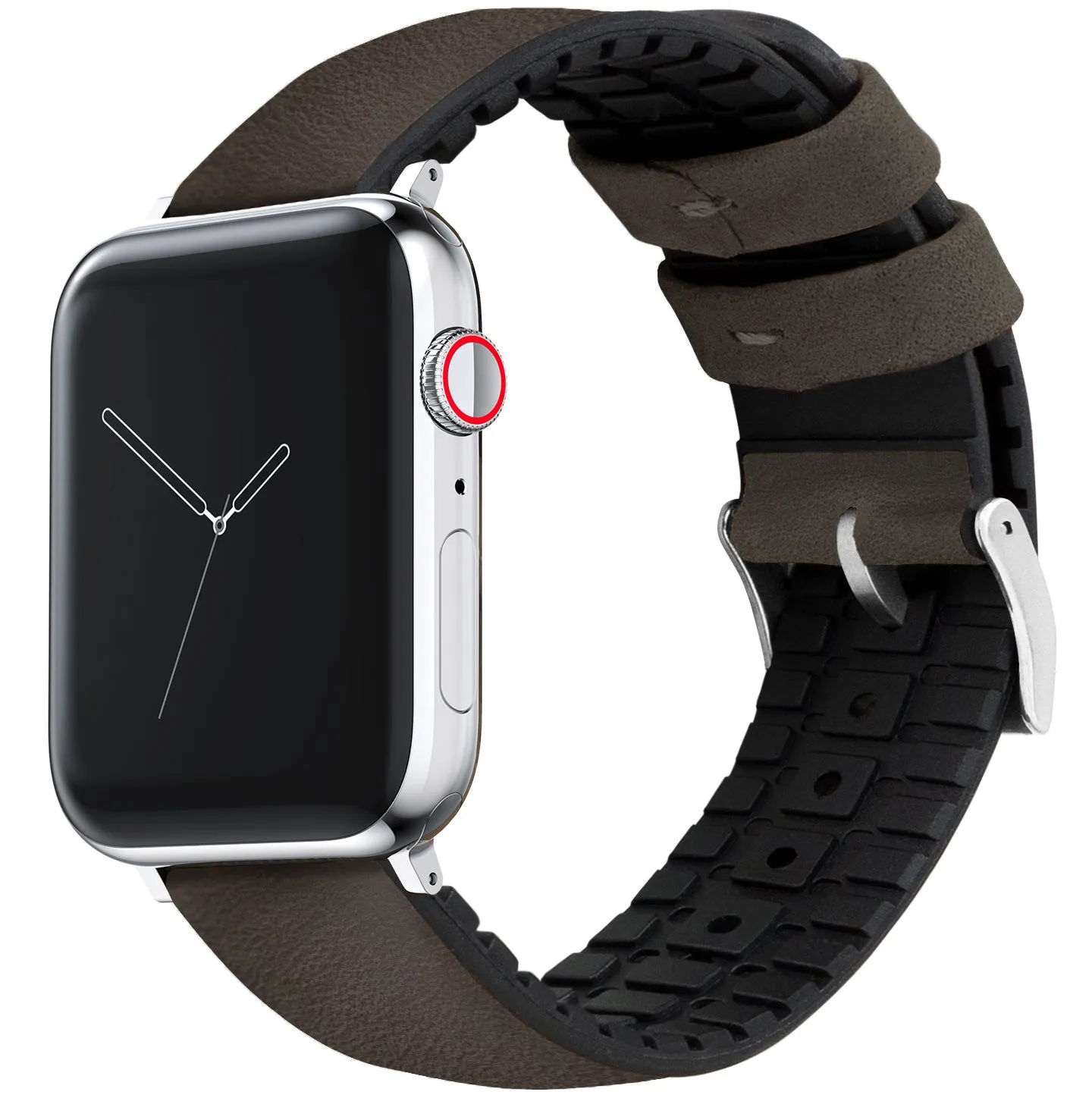 Apple Watch Smoke Leather Hybrid Watch Band (SALE)