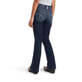 Ariat Girl's REAL Estella Wide Leg Stretch Trouser Jeans 10042214