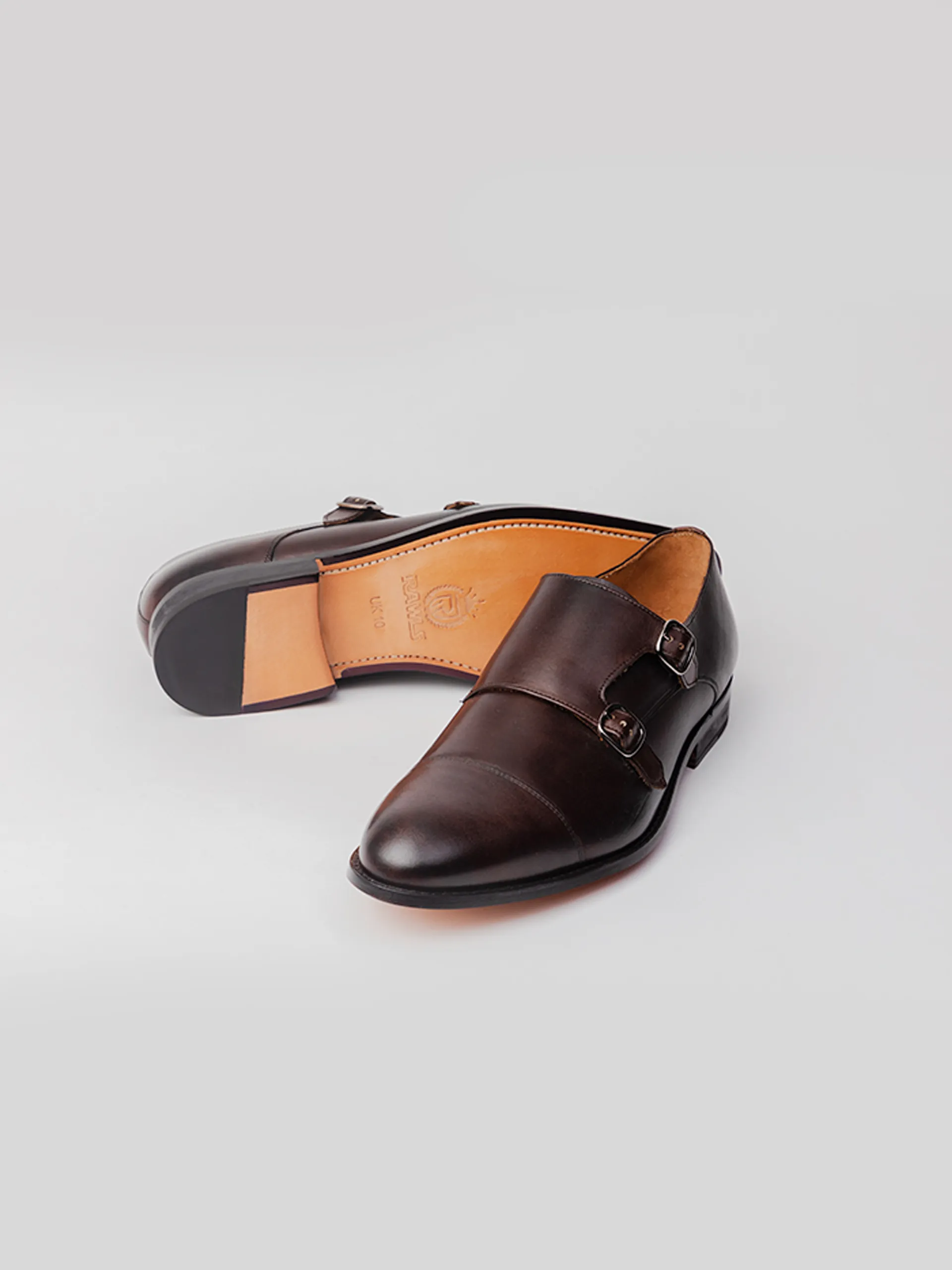 ARISTOCRAT DOUBLE MONKS - Dark Brown