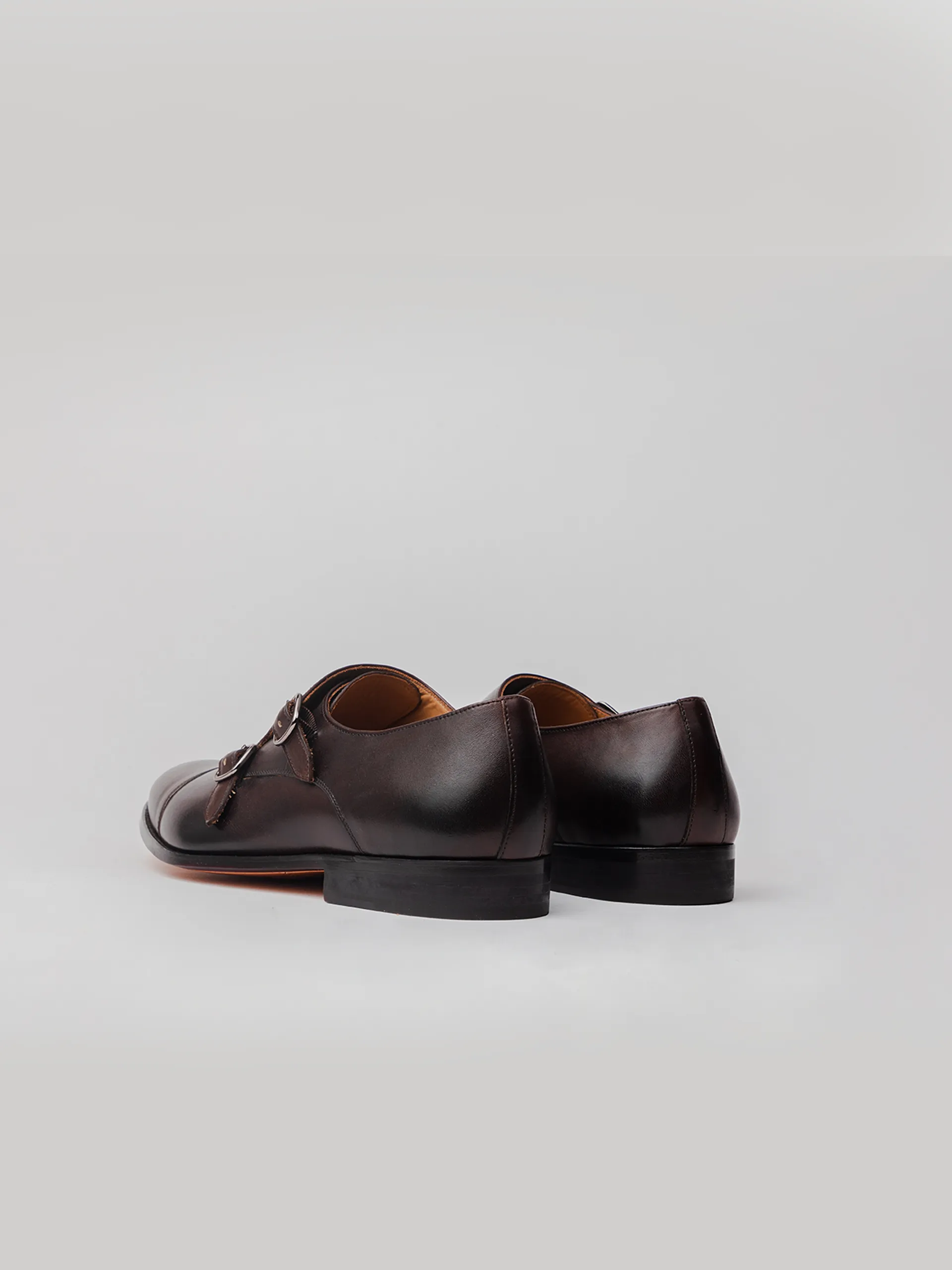 ARISTOCRAT DOUBLE MONKS - Dark Brown