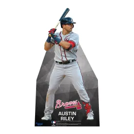 Atlanta Braves: Austin Riley   Mini   Cardstock Cutout  - Officially Licensed MLB    Stand Out