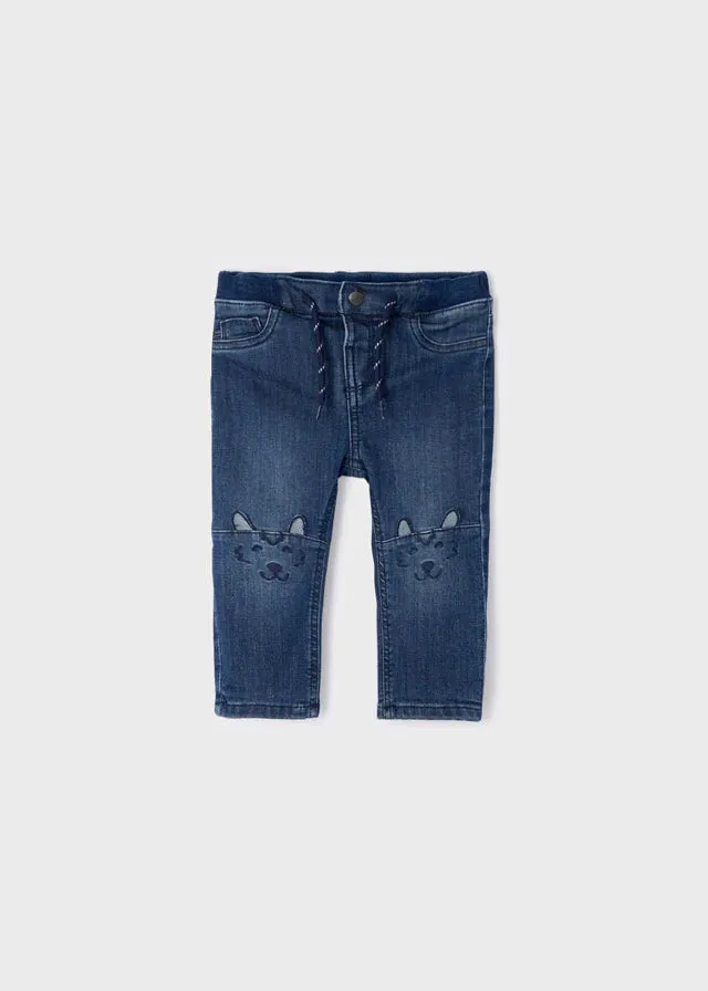 Baby Boys Skinny Regular Denim Pant  | Mayoral