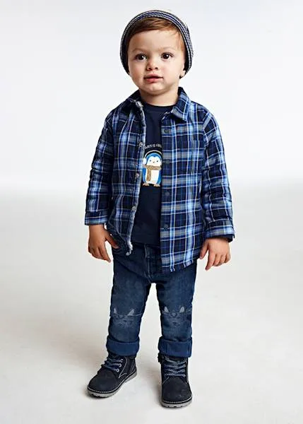 Baby Boys Skinny Regular Denim Pant  | Mayoral