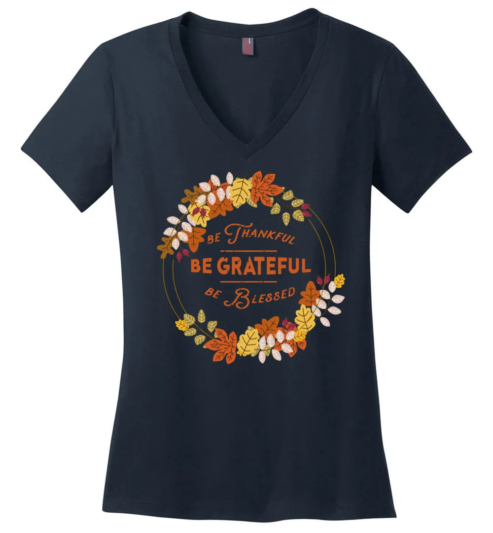 Be Thankful V-necks