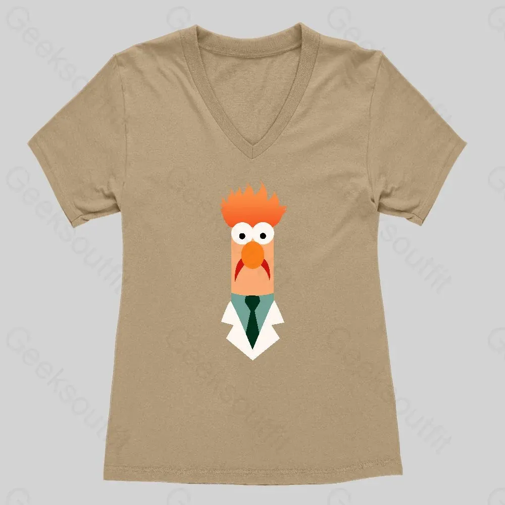 Beaker Women's V-Neck T-shirt