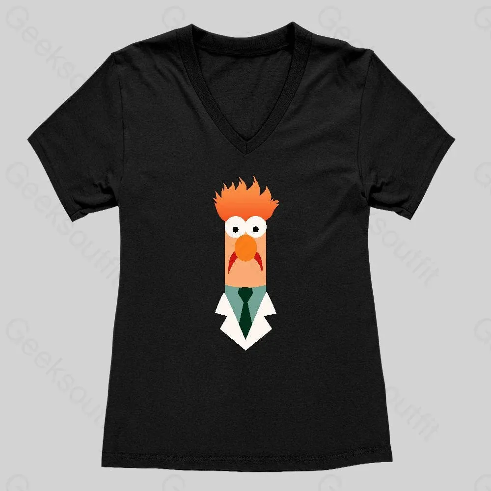 Beaker Women's V-Neck T-shirt