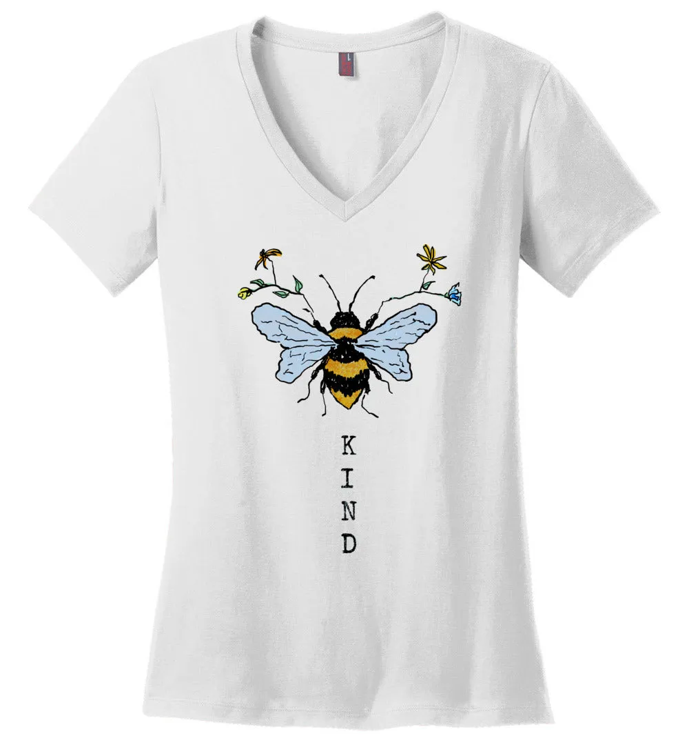 Bee Kind Spring V-neck