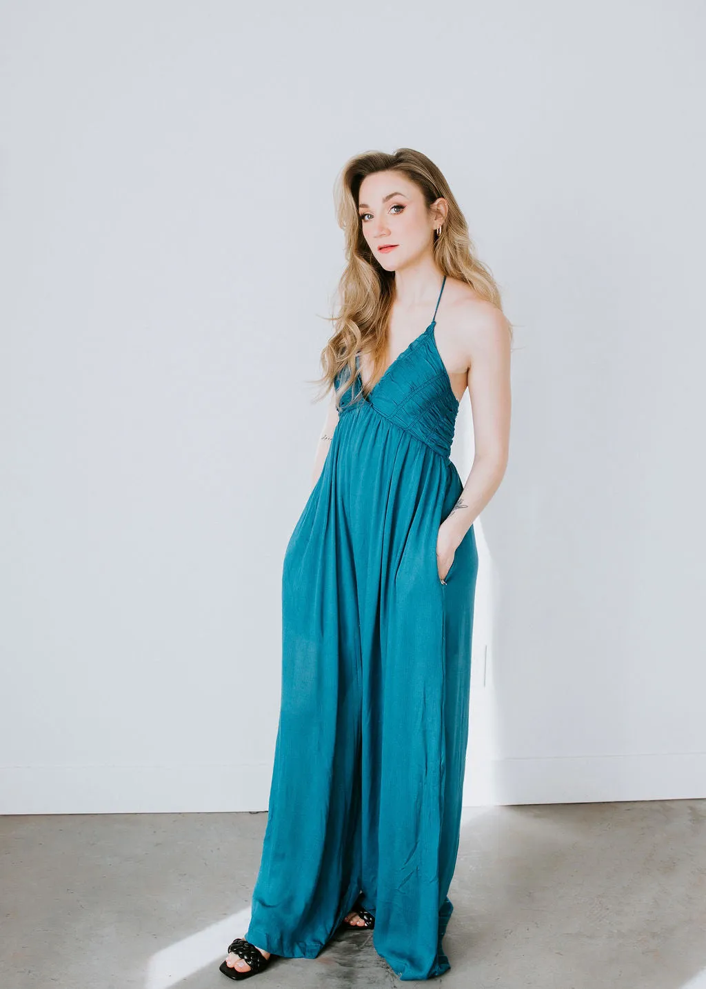 Best Coast Halter Jumpsuit