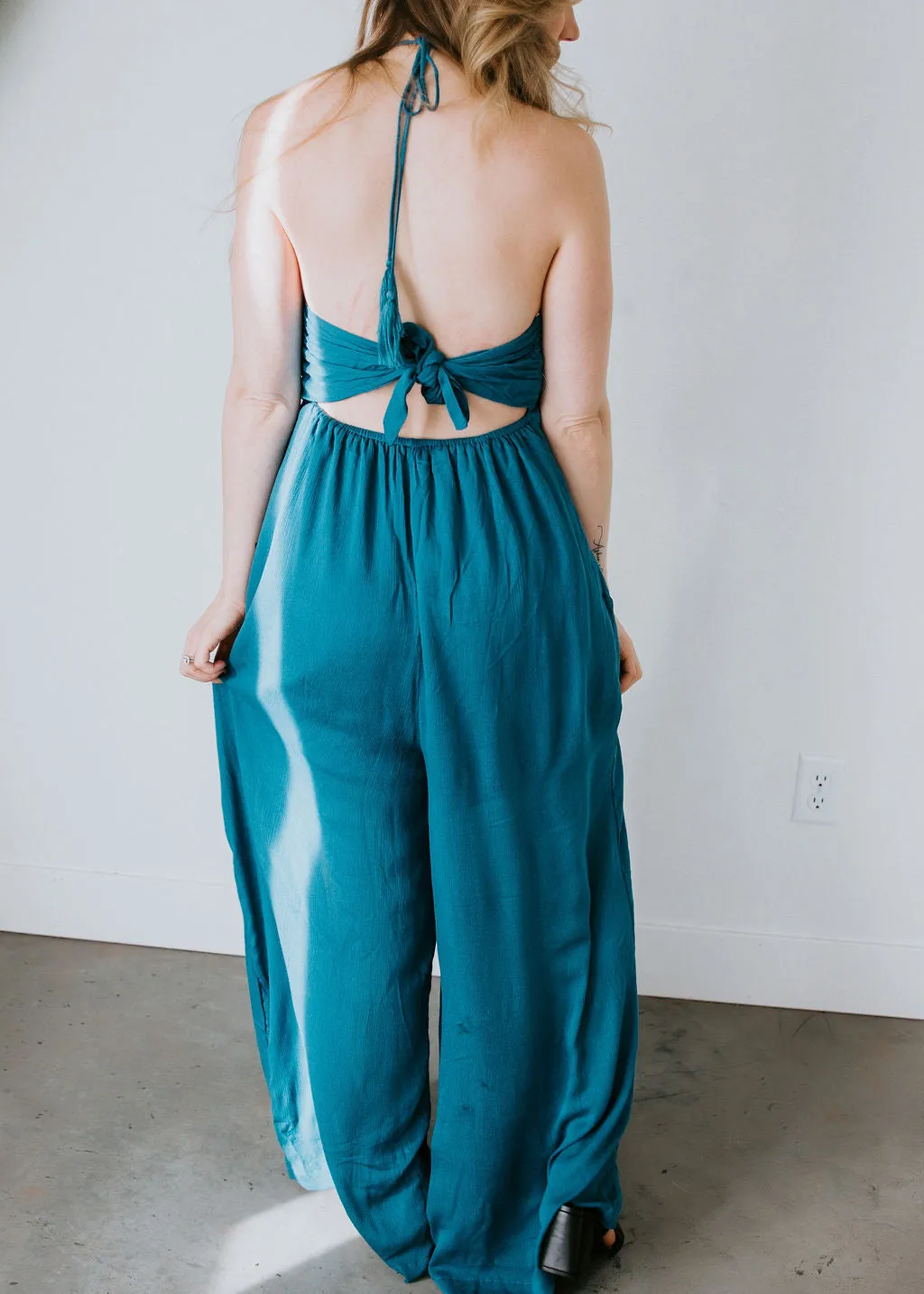 Best Coast Halter Jumpsuit