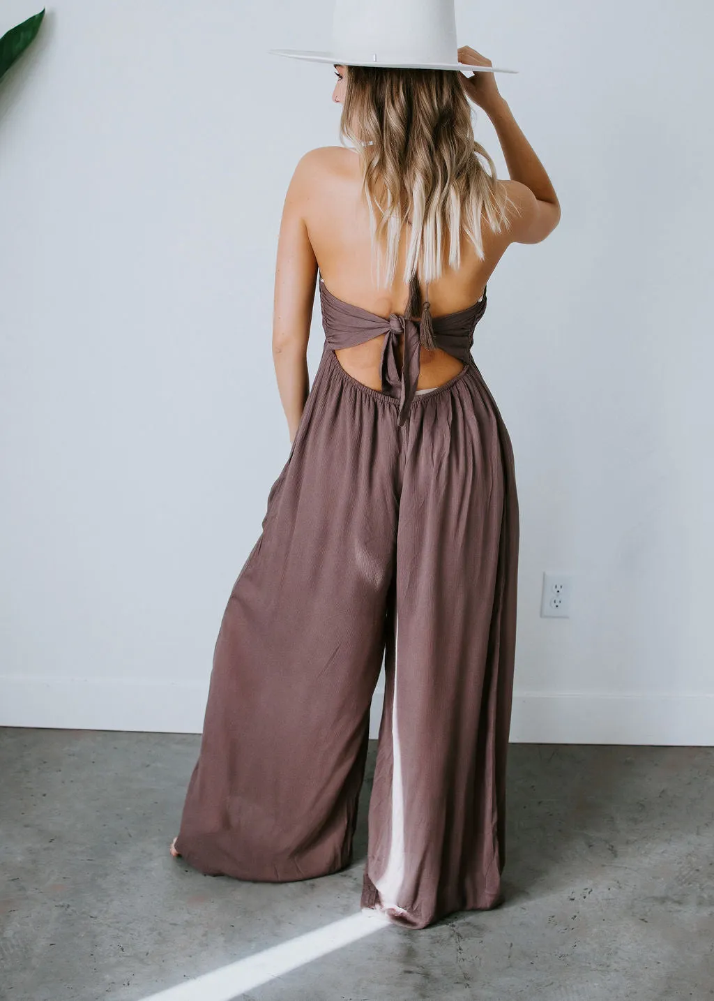 Best Coast Halter Jumpsuit