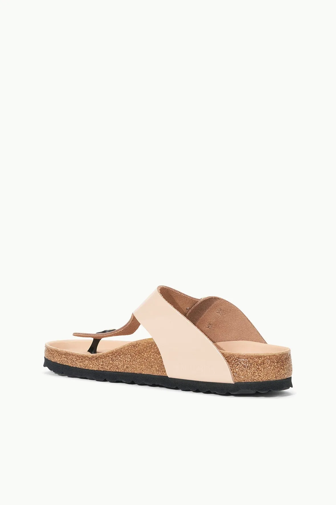 BIRKENSTOCK GIZEH BIG BUCKLE SANDAL | HIGH SHINE NEW BEIGE