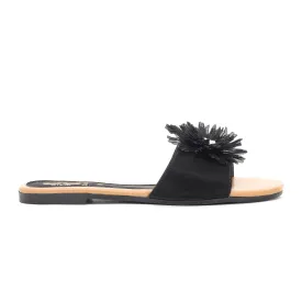 Black Casual Slipper CL1443