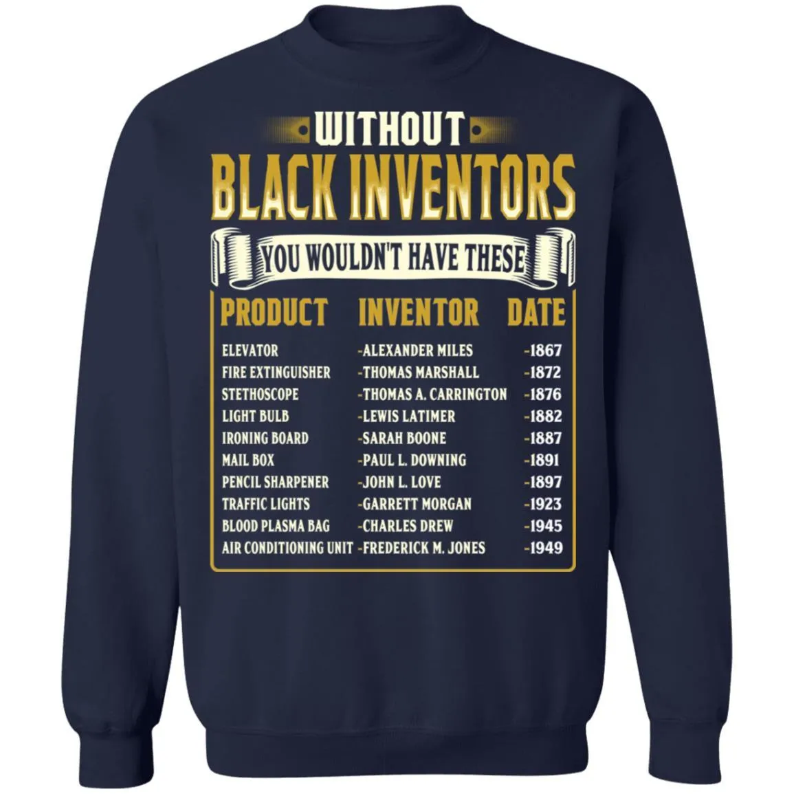 Black Inventors T-Shirt