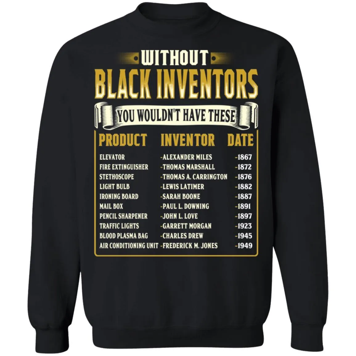 Black Inventors T-Shirt