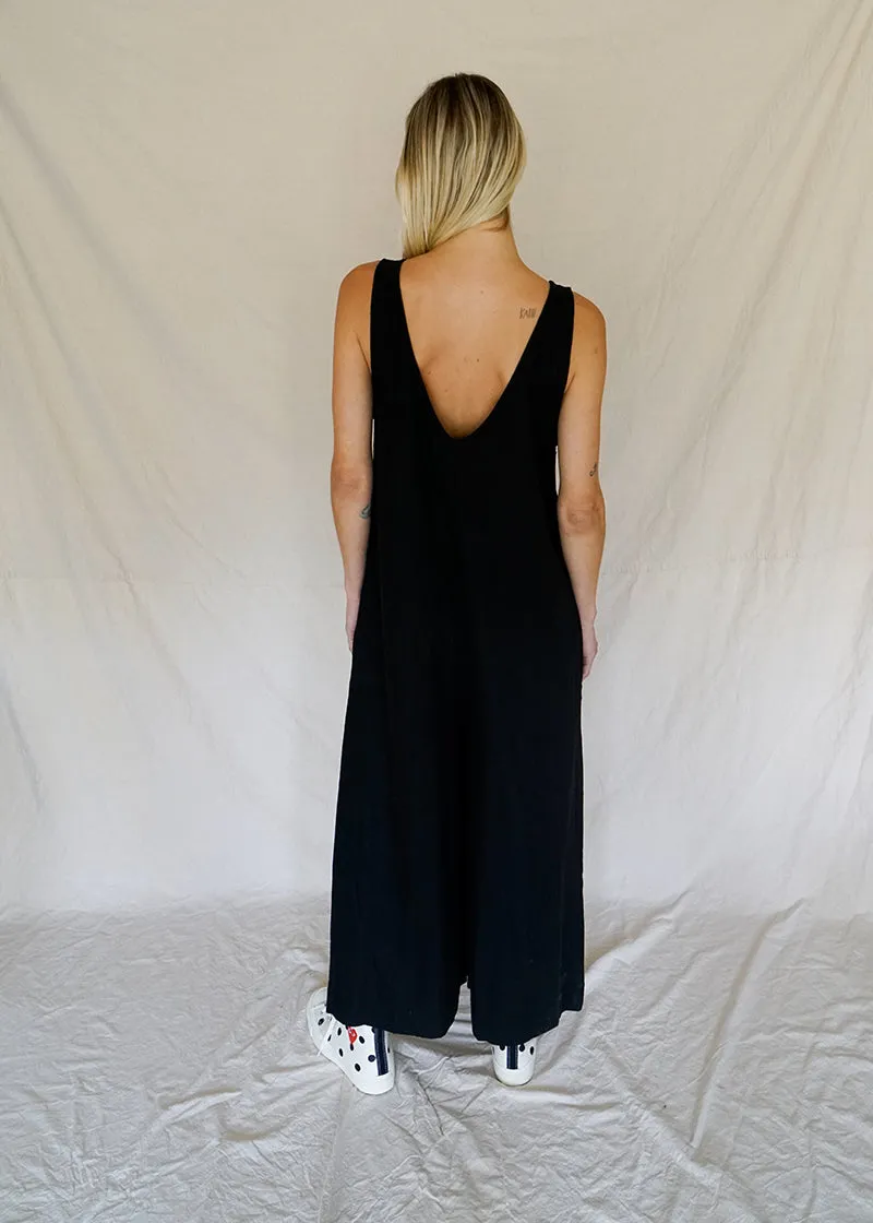 BLACK PALMA JUMPSUIT