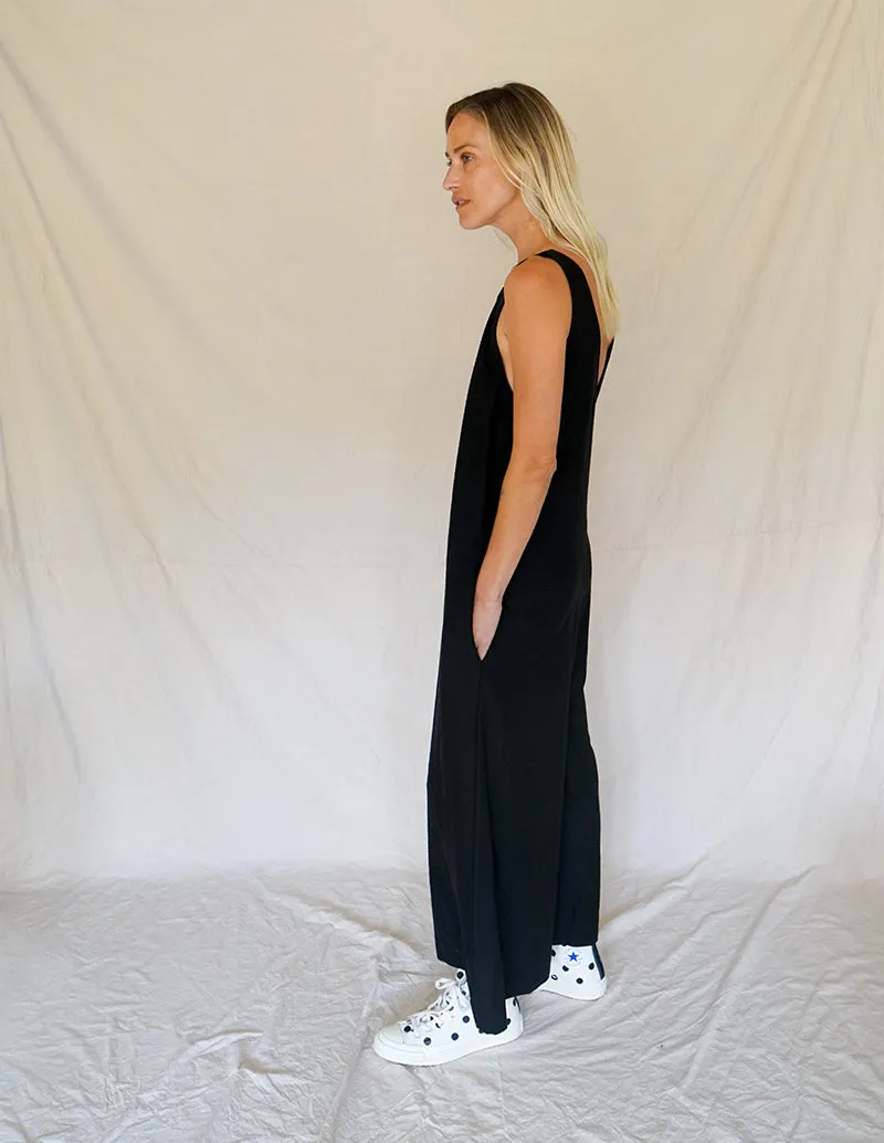 BLACK PALMA JUMPSUIT