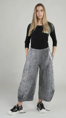 Black Print Pant