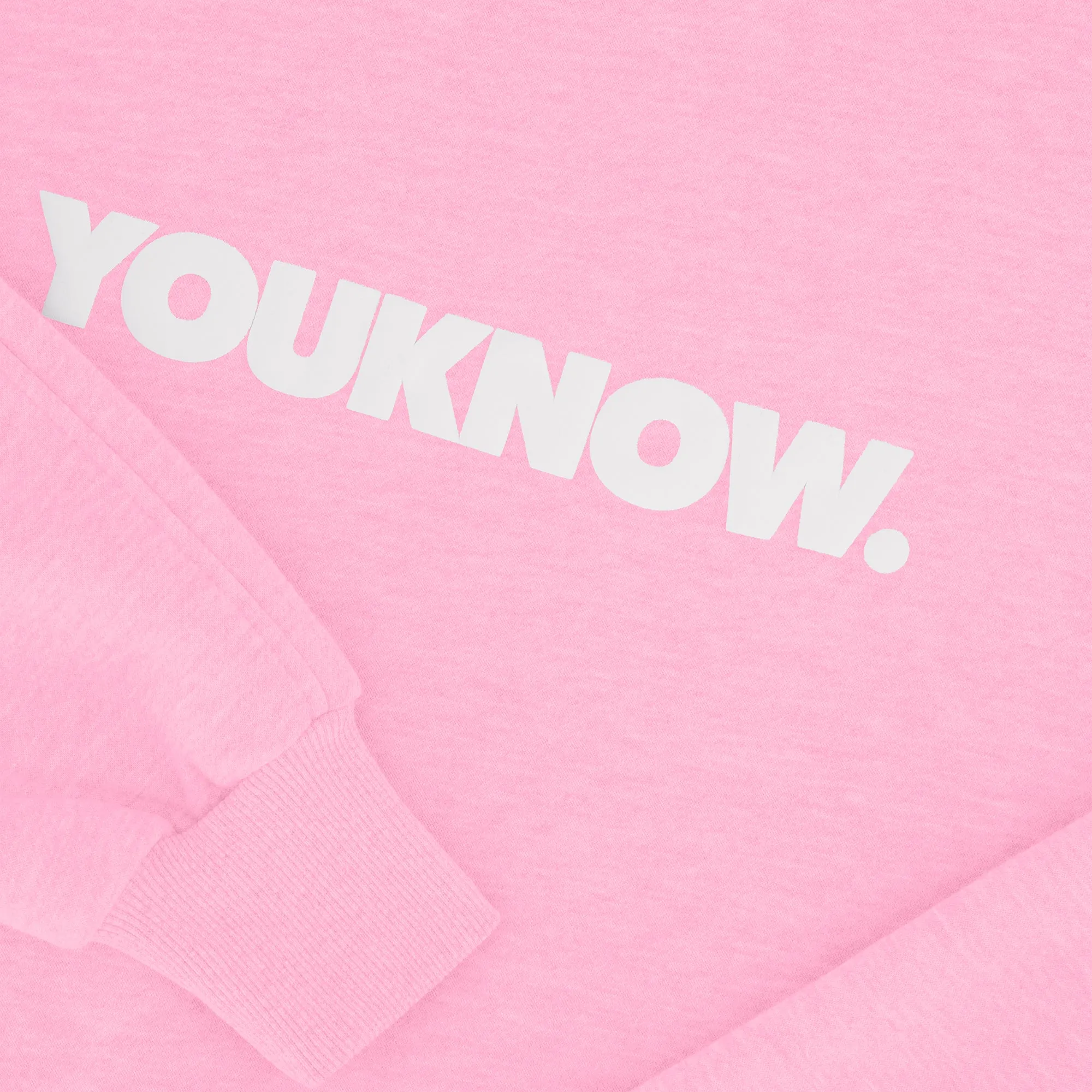 BLOCK CREWNECK | PINK