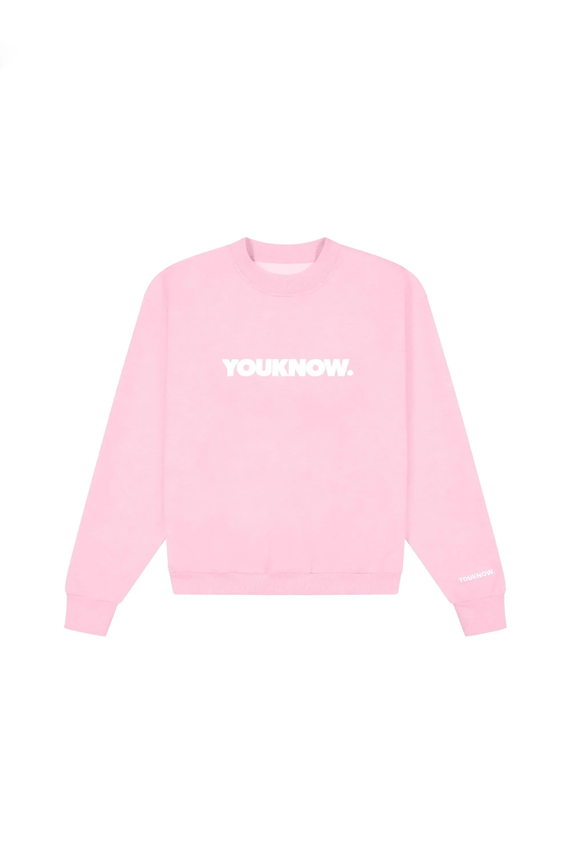 BLOCK CREWNECK | PINK