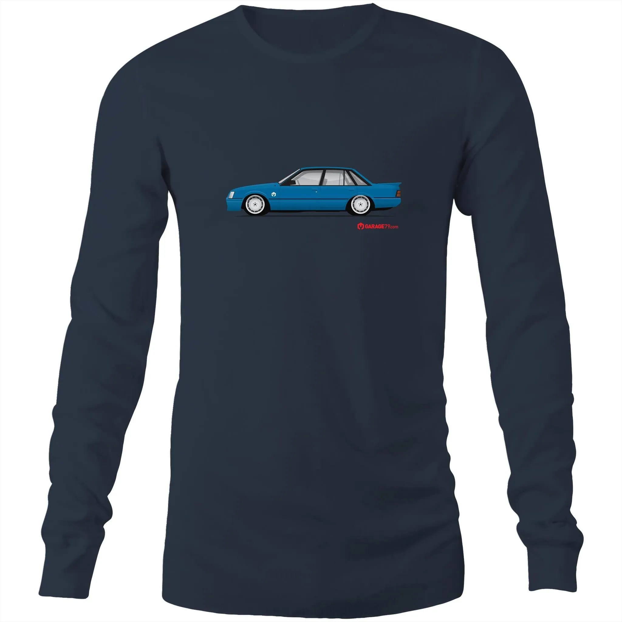 Blue Meanie Mens Long Sleeve T-Shirt